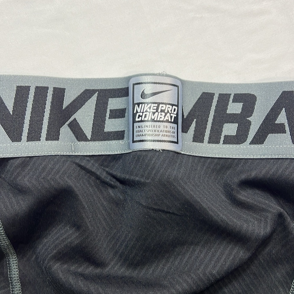 Nike pro combat men’s pants leggings compression size L - Picture 7 of 8